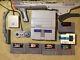 Super Nintendo Sns-001 Console & Super Scope 6 With 5 Games Tested Bundle Snes