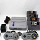 Super Nintendo Sns-101 Snes Junior Jr Console With Cables 2 Controllers 4 Games