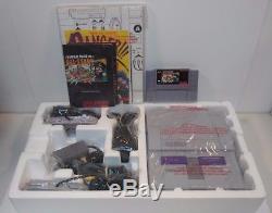 Super Nintendo SUPER SET Console in Box! With SUPER MARIO ALL-STARS! Tested! SNES