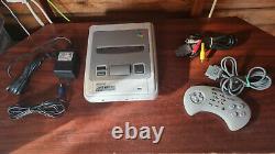 Super Nintendo Snes & 4 Games #s174b131 1 Chip 1chip Street Fighter II 2 Turbo