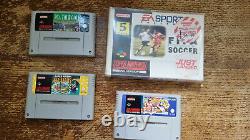 Super Nintendo Snes & 4 Games #s174b131 1 Chip 1chip Street Fighter II 2 Turbo
