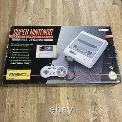 Super Nintendo Snes Console Boxed Free Uk Postage