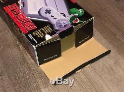 Super Nintendo Snes Console Deck Mini Model 2 System Rare Box Only