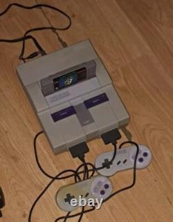 Super Nintendo Snes Console Games Lot Tested Working + 8 Games (1x900 In One)
