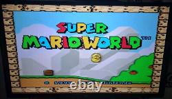 Super Nintendo Snes Console Games Lot Tested Working + 8 Games (1x900 In One)