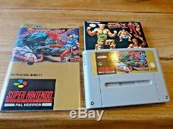 Super Nintendo Snes Console Rare Street Fighter II (2) Variant Boxed & Complete