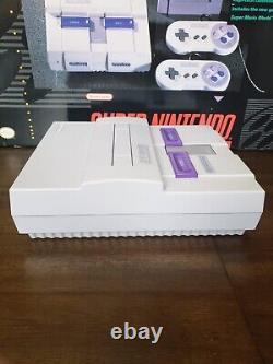 Super Nintendo Snes Console System Complete In Box CIB Super Mario World RARE