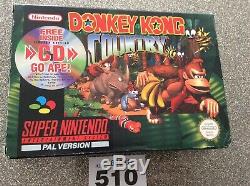 Super Nintendo Snes Donkey Kong Country