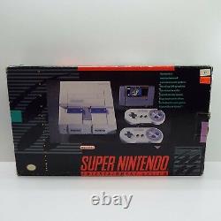 Super Nintendo Snes Entertainment System Mario Bundle (complete) Look Desc. T46b