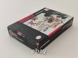Super Nintendo Snes Game CHRONO TRIGGER US Authentic Box Calle Notices