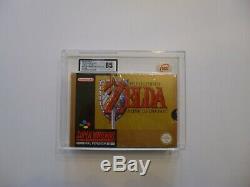 Super Nintendo Snes Legend Of Zelda Factory Sealed Ukg Graded 85 Near Mint