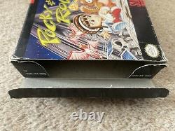 Super Nintendo Snes Pocky & Rocky Ntsc Boxed Complete