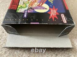 Super Nintendo Snes Pocky & Rocky Ntsc Boxed Complete