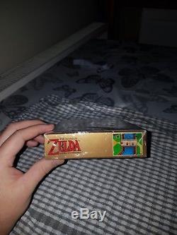 Super Nintendo Snes Zelda The Legand Of Zelda Red Strip Factory Sealed