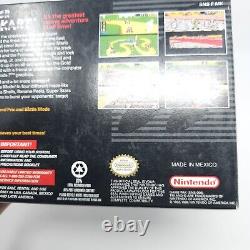 Super Nintendo Super Mario Kart Player's Choice SNES CIB Fully Complete