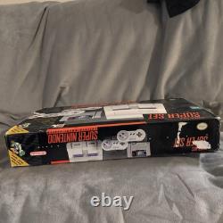 Super Nintendo Super Mario Super Set SNES Console In Box With 7 Games TESTED
