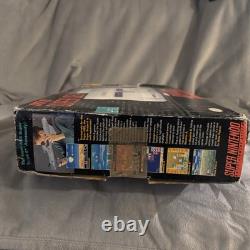 Super Nintendo Super Mario Super Set SNES Console In Box With 7 Games TESTED