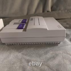 Super Nintendo Super Mario Super Set SNES Console In Box With 7 Games TESTED
