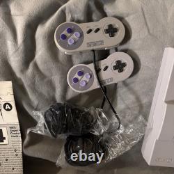 Super Nintendo Super Mario Super Set SNES Console In Box With 7 Games TESTED