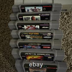 Super Nintendo Super Mario Super Set SNES Console In Box With 7 Games TESTED