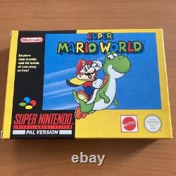 Super Nintendo Super Mario World Snes Pal Version