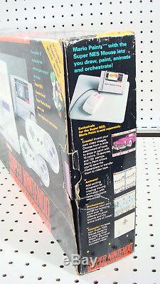 Super Nintendo Super Set with Box, Console, 2 Controllers, 1 Game Original SNES