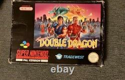 Super Nintendo Super double dragon for SNES PAL UK