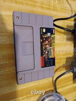Super Nintendo System, 2 Remotes, Super Mario All Stars, Dk2, TESTED & WORKING