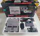 Super Nintendo System Complete In Box Snes Withmario Console Tested & Works