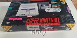 Super Nintendo System Complete In Box SNES WithMario Console Tested & Works