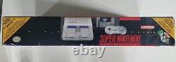 Super Nintendo System Complete In Box SNES WithMario Console Tested & Works