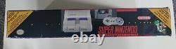 Super Nintendo System Complete In Box SNES WithMario Console Tested & Works