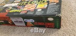 Super Nintendo System SNES Console Donkey Kong Country Set CIB Complete in Box