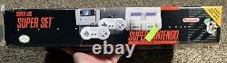 Super Nintendo System SNES Console Super Mario World Set Cleaned/Sanitized #2