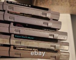 Super Nintendo System and Games- Everything Needed to Play (SNES)