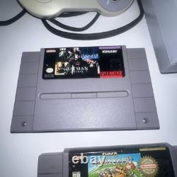 Super Nintendo System snes bundle Lot