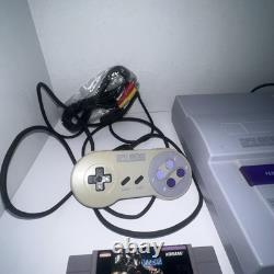 Super Nintendo System snes bundle Lot