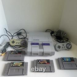 Super Nintendo System snes bundle Lot