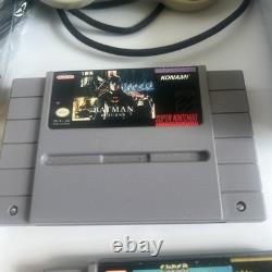 Super Nintendo System snes bundle Lot