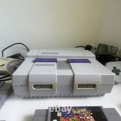 Super Nintendo System snes bundle Lot