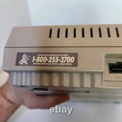 Super Nintendo VTG SNES Console Bundle 2 Controllers & 4 Games Tested & Working