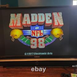 Super Nintendo VTG SNES Console Bundle 2 Controllers & 4 Games Tested & Working