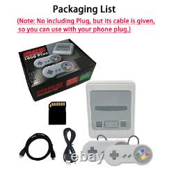 Super Nintendo Video Game Console 4K HDMI 1600 Retro GameS SNES NES PS1 HDMI