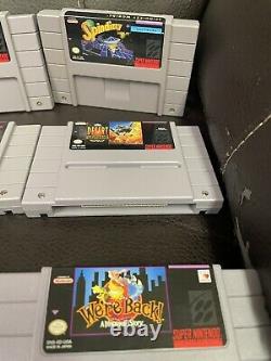 Super Nintendo games lot of 14 games, all tested-play great! Clean, sharp labels
