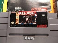 Super Nintendo system SNES with 8 games Sports