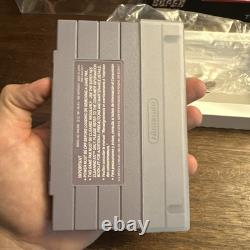 Super Nova (Super Nintendo SNES) Complete W Poster Authentic Super Clean