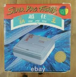 Super Pro Fighter Super Nintendo SNES Super Famicom SFC Untested AS IS In Box