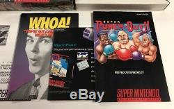 Super Punch-Out (Nintendo SNES) CIB 100% Complete Near Mint