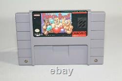 Super Punch-Out SNES Super Nintendo Complete CIB Authentic Good Condition! RARE