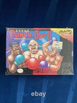 Super Punch Out SNES Super Nintendo Complete CIB Very Good Condition
